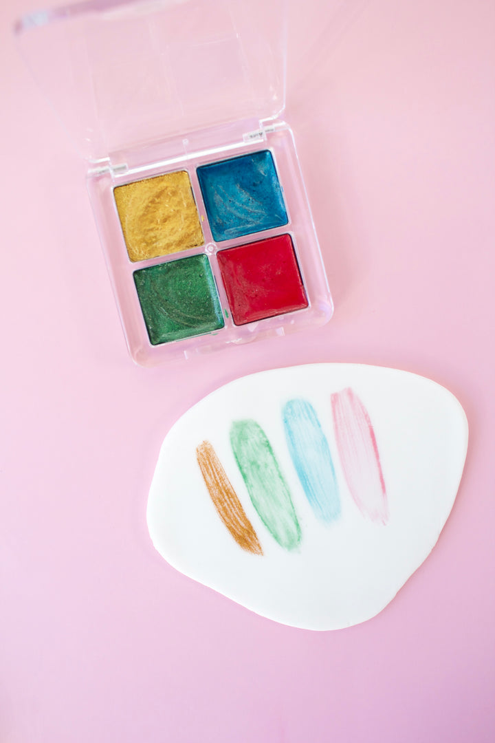 Edible paint palette - Rainbow - Water activated