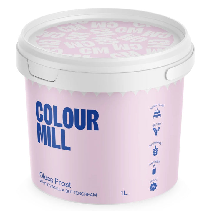 Colour Mill Buttercream White Gloss Frost (prêt à l'emploi) 1L