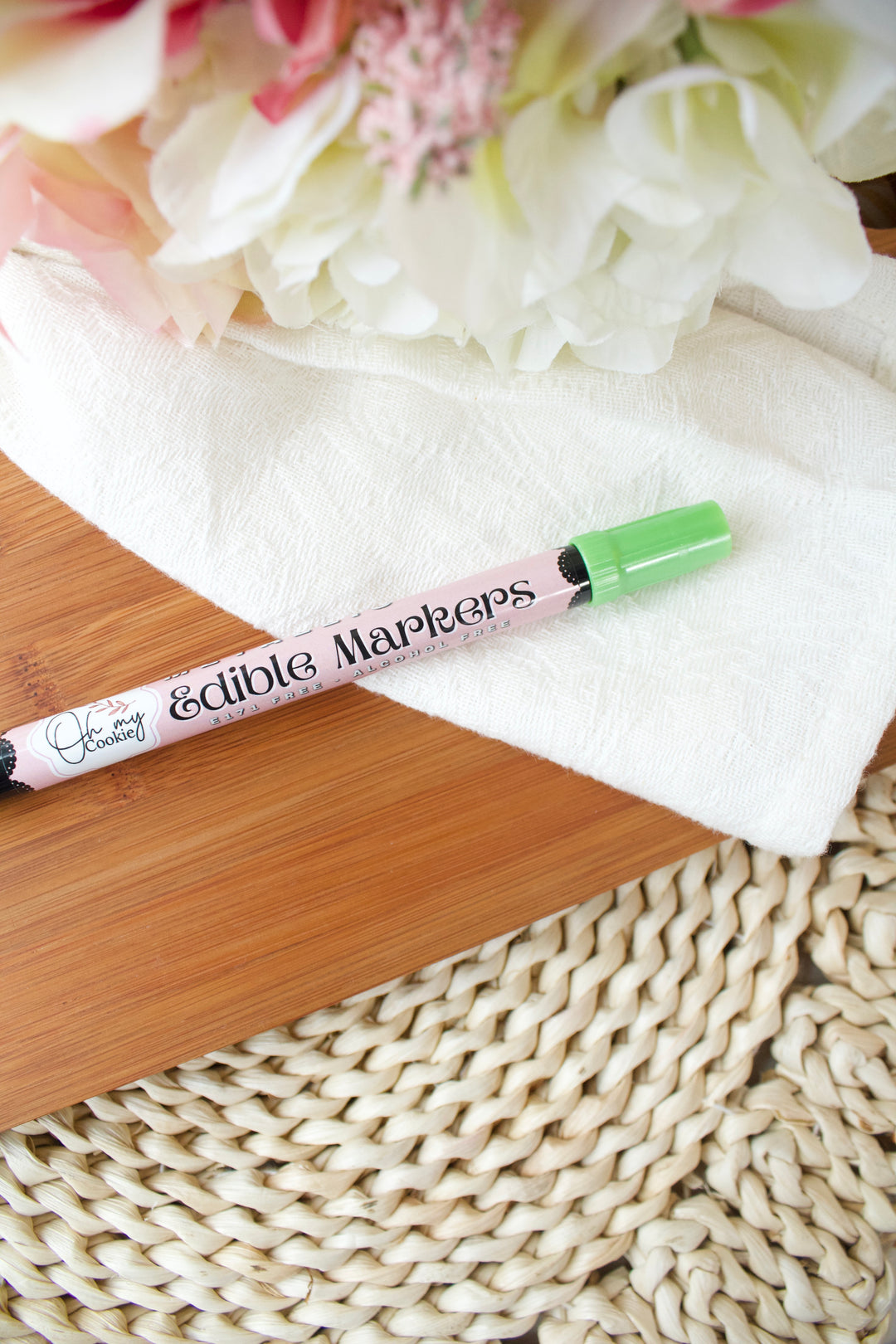 Edible markers - Green