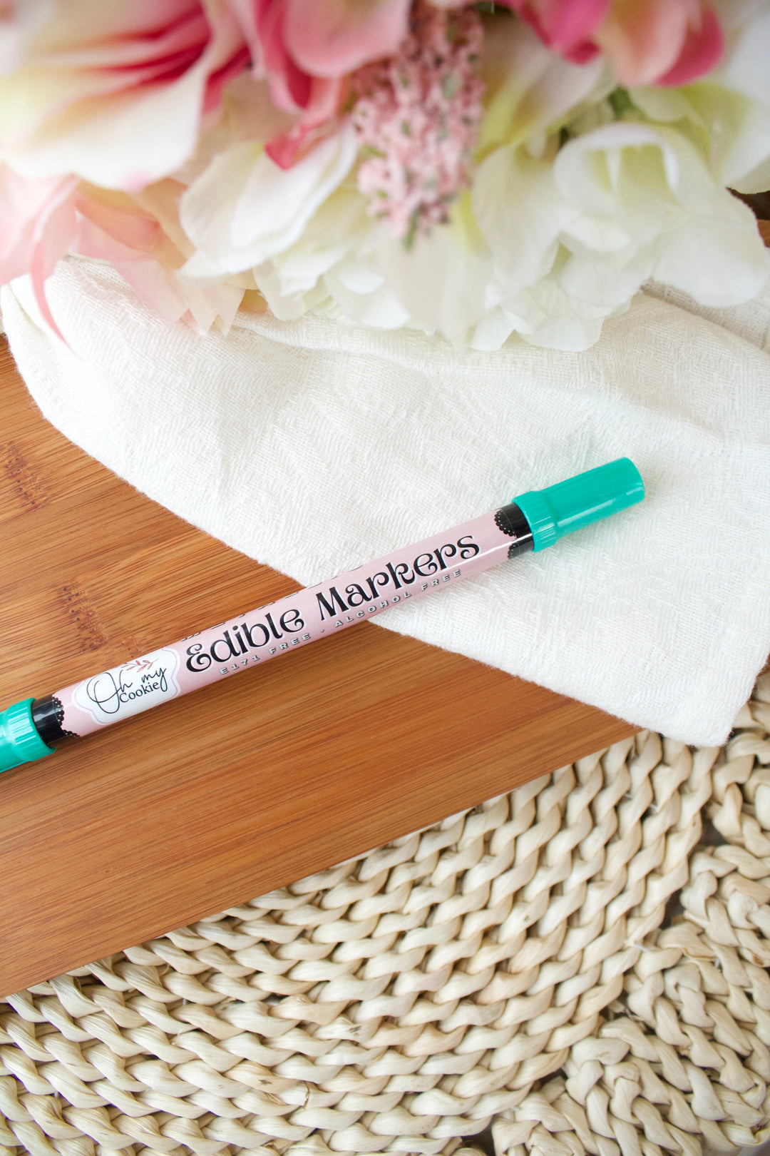 Edible markers - Turquoise