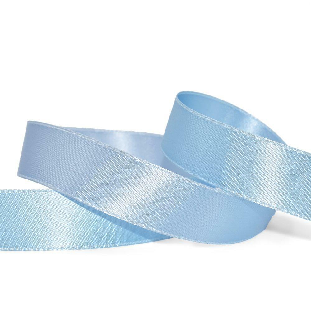 Light blue - satin ribbon 2cm x 22m