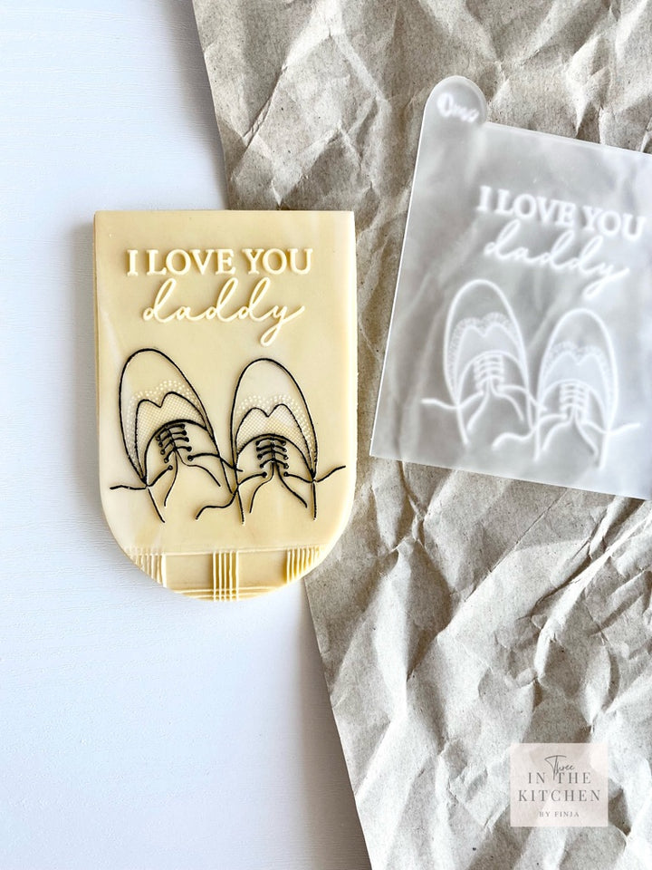 I love you daddy shoes - 10cm